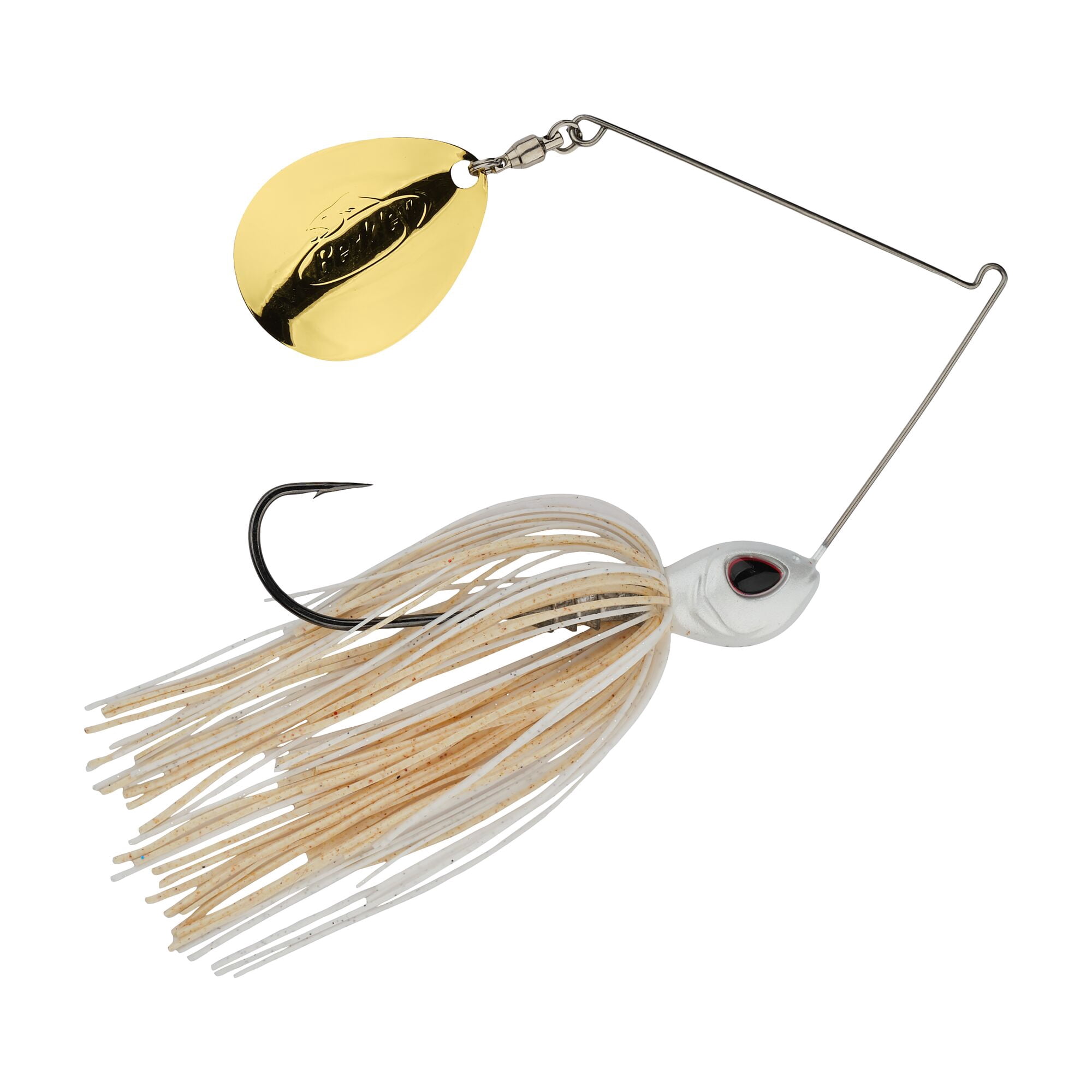Berkley Power® Blade Standard, Spinnerbaits, White/Gold (1 Count)