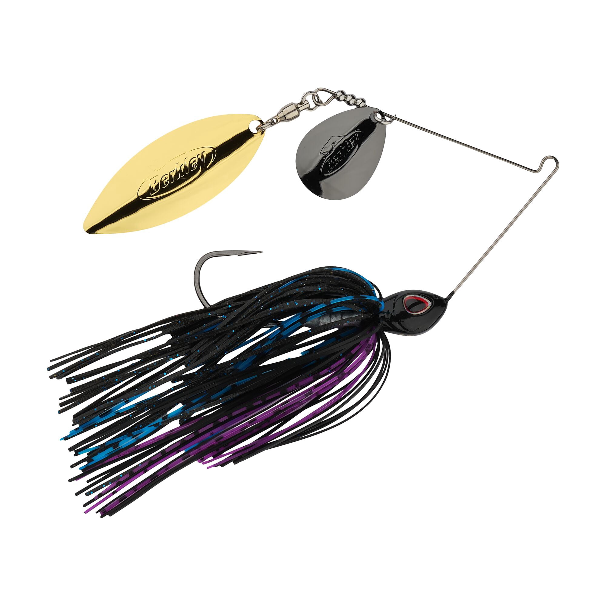 Berkley Power® Blade Standard, Spinnerbaits, BL Special/Black Nickel + Gold (1 Count)