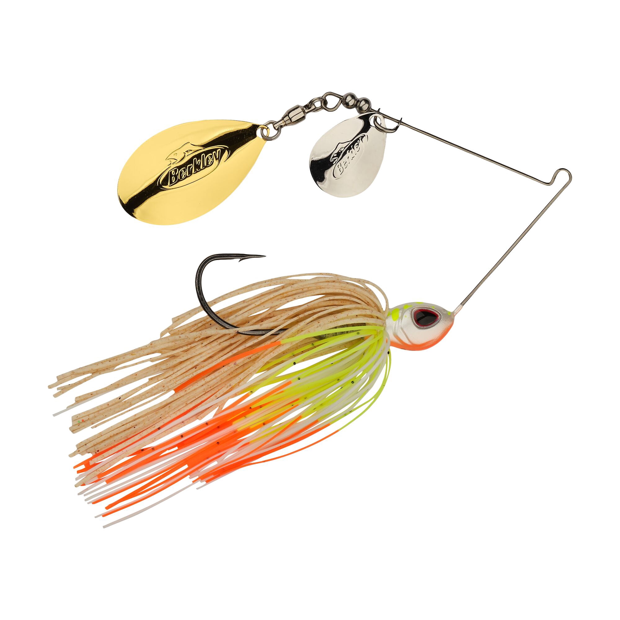 Berkley Power® Blade Standard, Spinnerbaits, Coleslaw/Silver + Gold (1 Count)