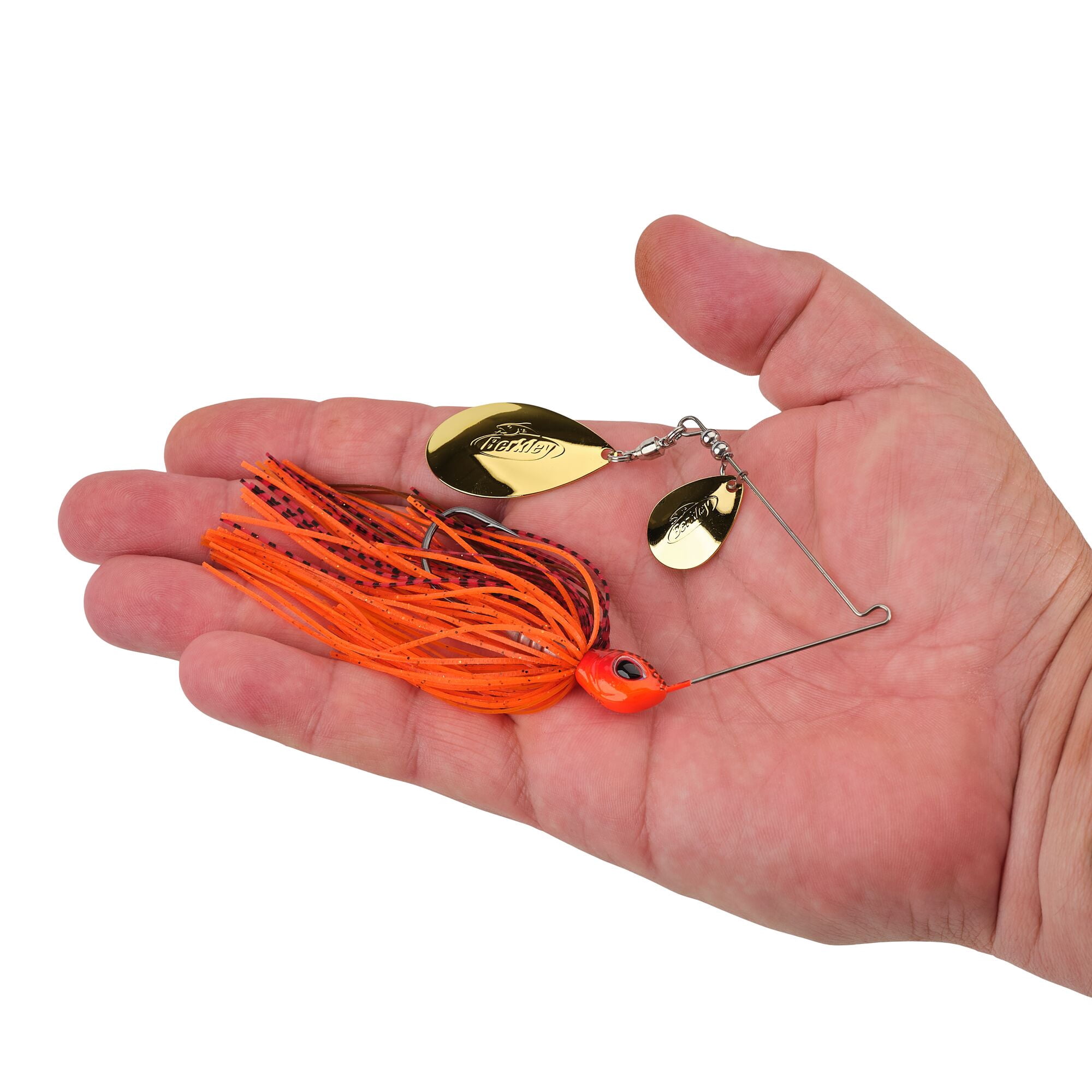 Berkley Power® Blade Standard, Spinnerbaits, Fire Craw/Gold + Gold (1 Count)