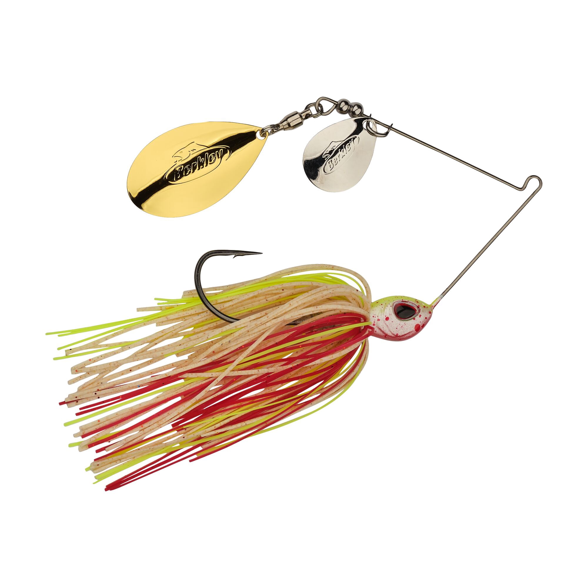 Berkley Power® Blade Standard, Spinnerbaits, Hot Slaw/Silver + Gold (1 Count)