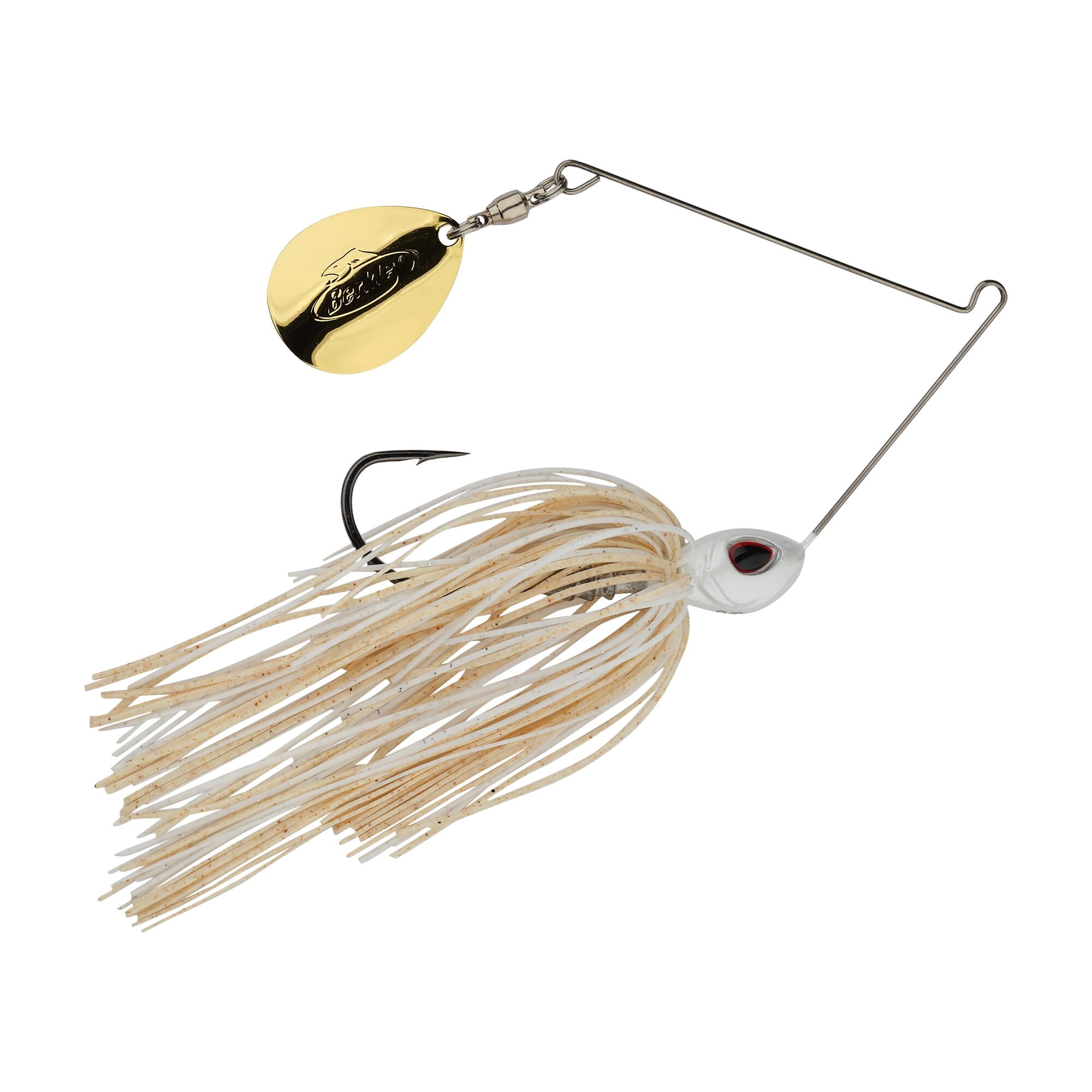 Berkley Power® Blade Standard, Spinnerbaits, White/Gold (1 Count)