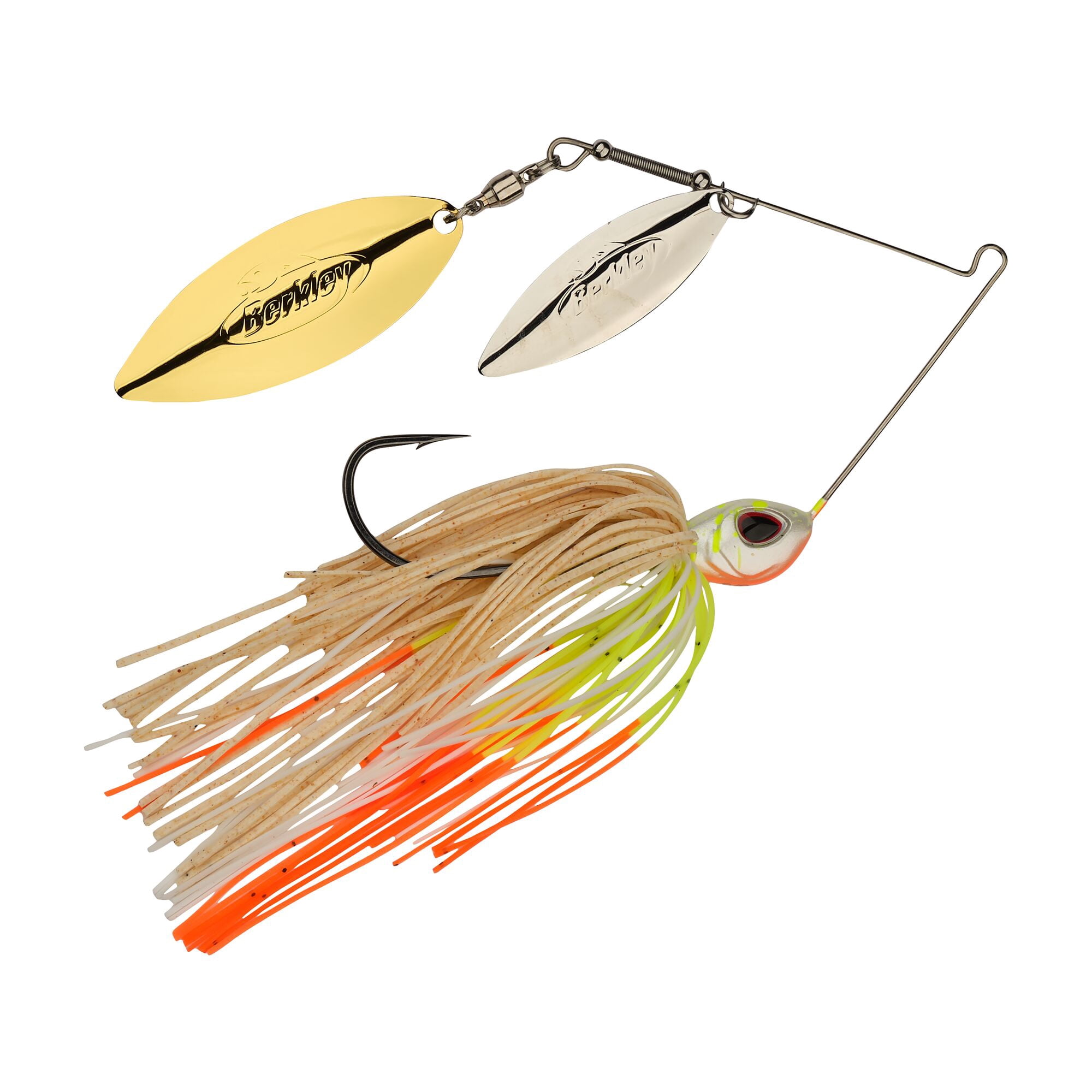 Berkley Power® Blade Standard, Spinnerbaits, Coleslaw/Silver + Gold (1-count)