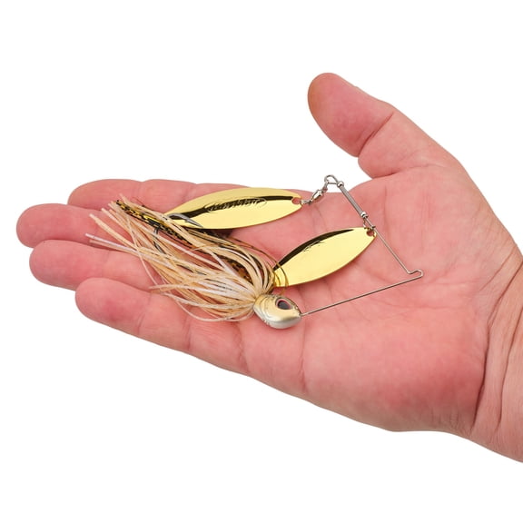 Berkley Power Blade Standard, Spinnerbaits, Golden Shiner/Gold + Gold (1-count)