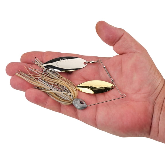 Berkley Power Blade Standard, Spinnerbaits, Silver Bullet/Gold + Silver (1-count)