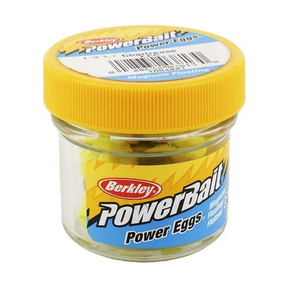 Berkley PowerBait Magnum Floating Power Eggs, Chartreuse