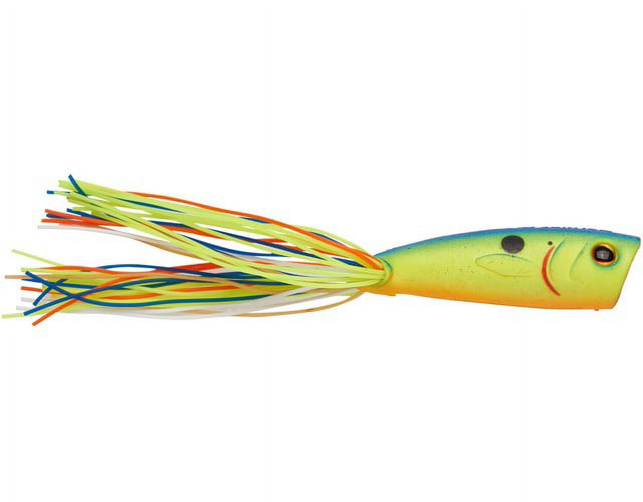 Berkley Power Pop Fishing Lure, Blue Back Chartreuse, 1/4 oz