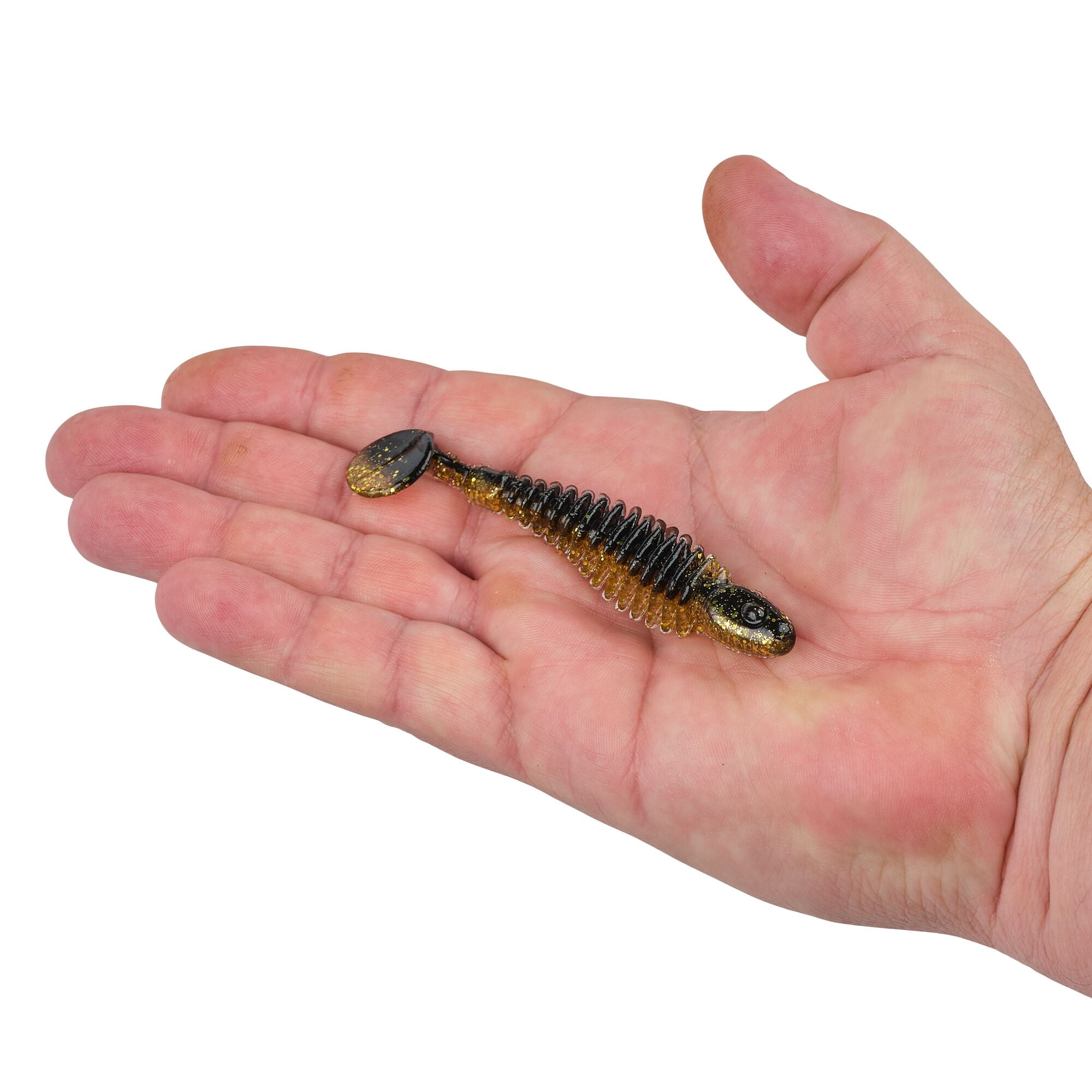 Berkley PowerBait® Bonefish, 3.25 in, Swimbaits, Midnight Shine (8 Count)