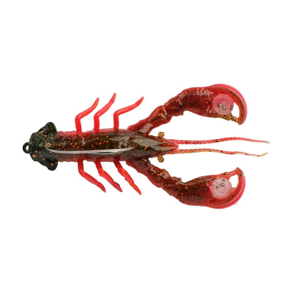 Berkley PowerBait® Clatter Craw, 3.5 in, Watermelon Red