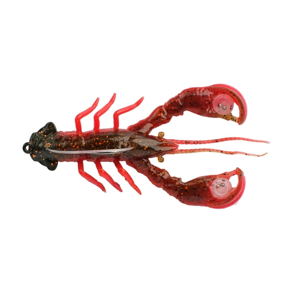 Berkley PowerBait® Clatter Craw, 3.5 in, Watermelon Red