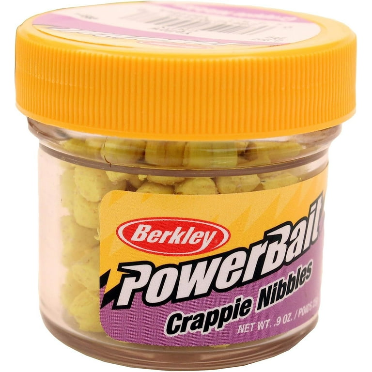 Berkley PowerBait Crappie Nibbles (Yellow)