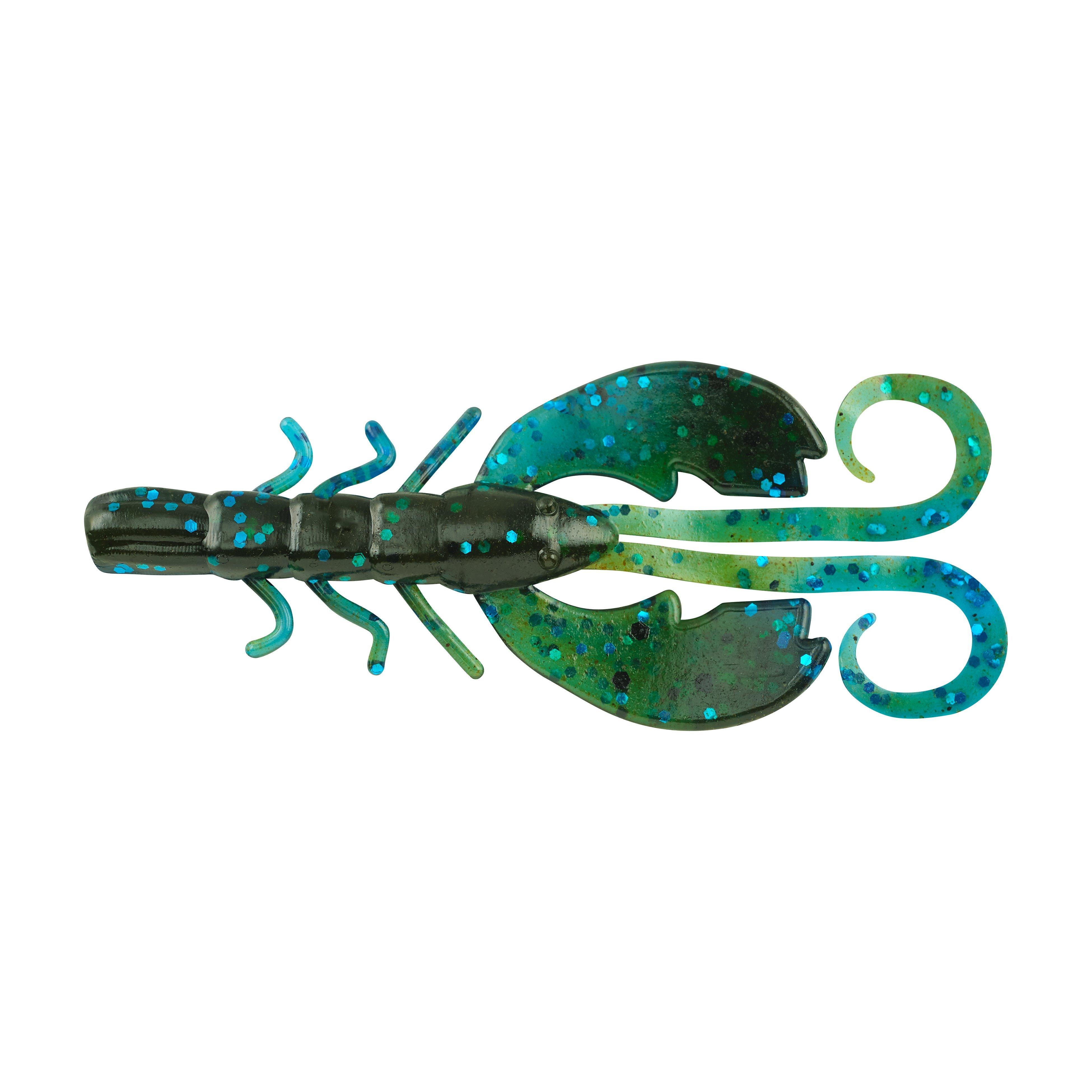 Berkley PowerBait® Crazy Legs Chigger Craw Fishing Soft Bait 4in | 10cm Okeechobee Craw