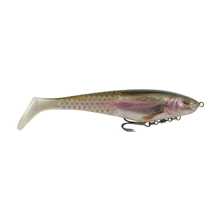 Berkley PowerBait CullShad Fishing Bait, HD Rainbow Trout, 8in