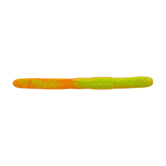 Berkley Gulp!® SR Crawler, 4 in, Worms, Chartreuse-Orange (12 Count)