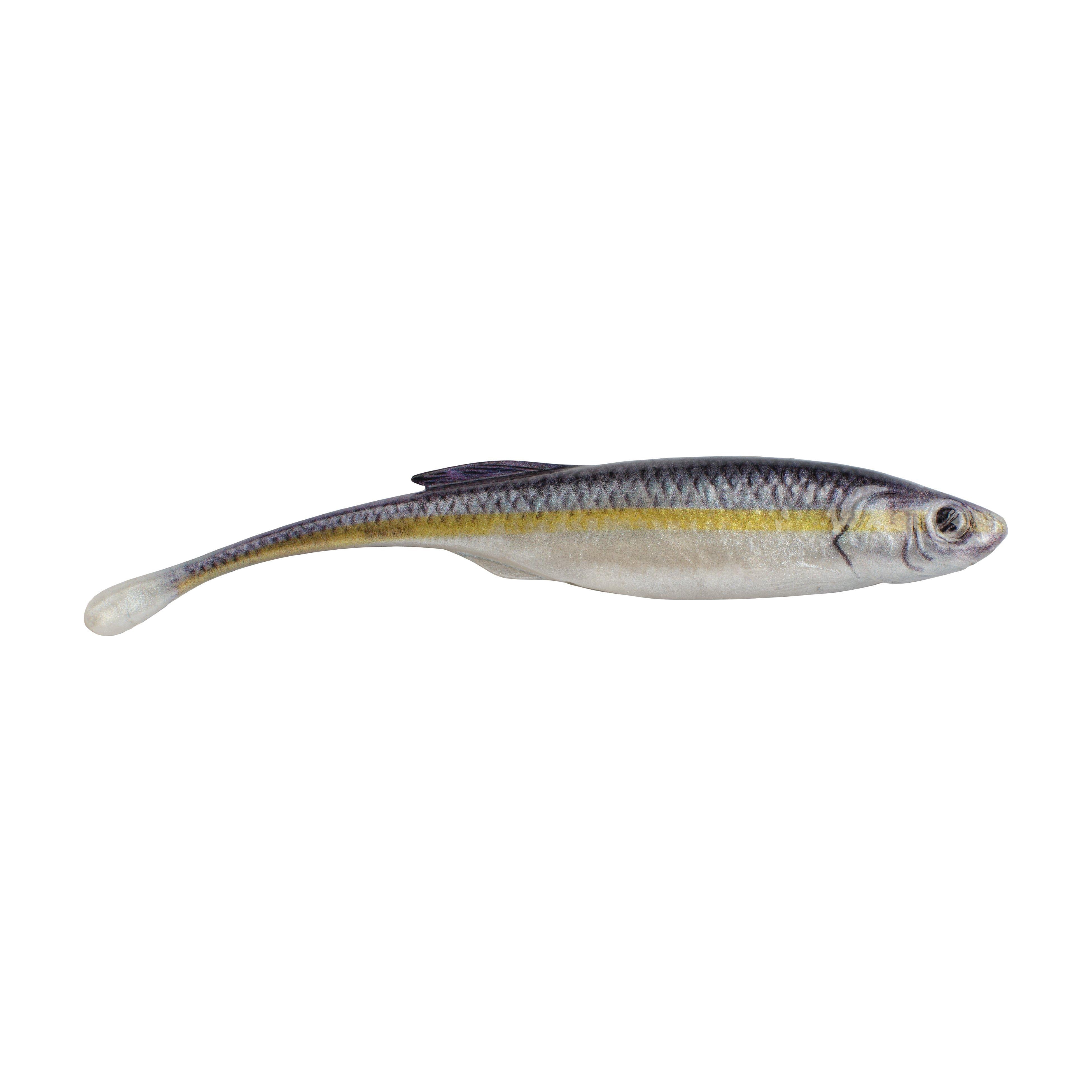 Berkley PowerBait® Drip Minnow, 3 in, Black Shad (6-Count)