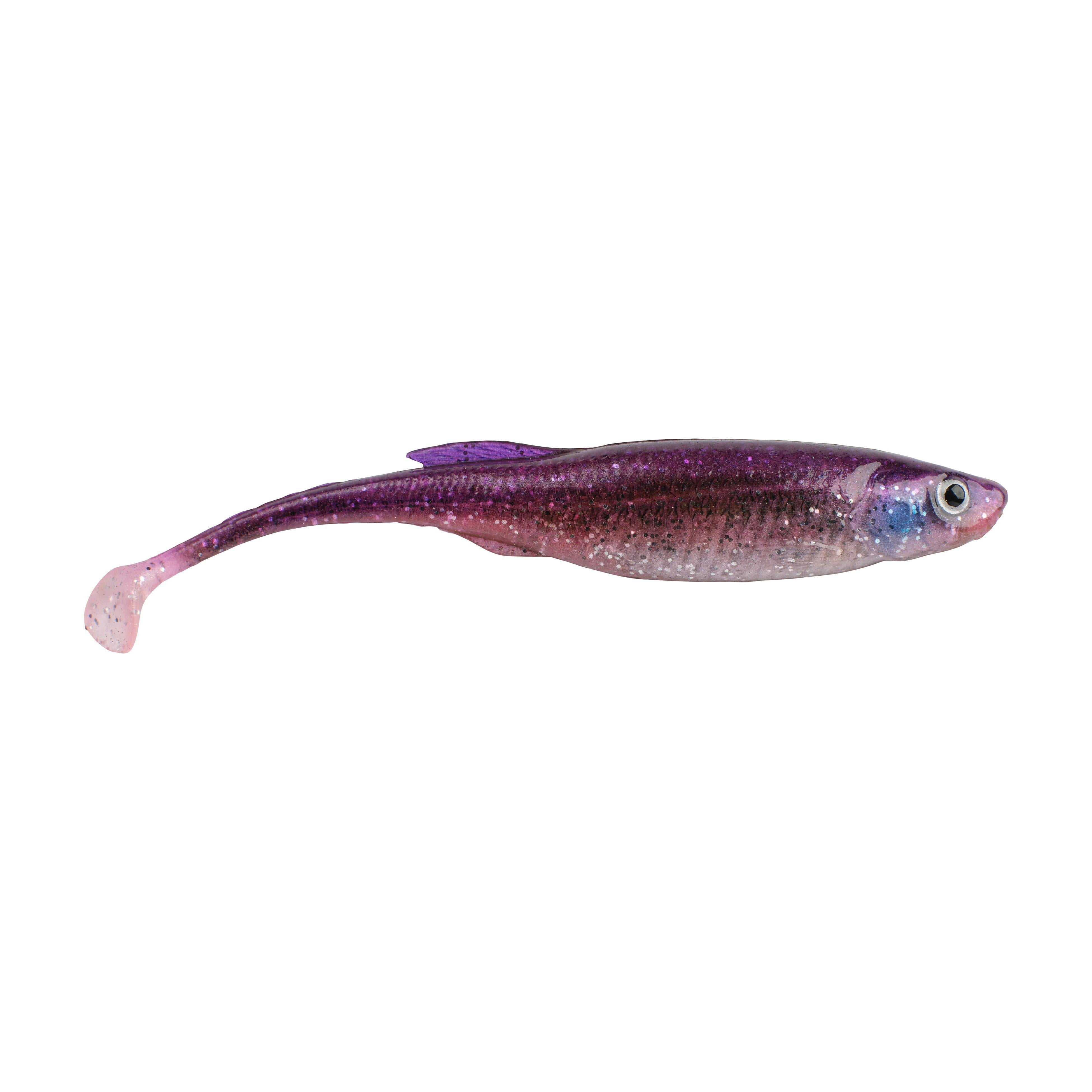Berkley PowerBait Drip Swimmer 4in HD Purple Shiner