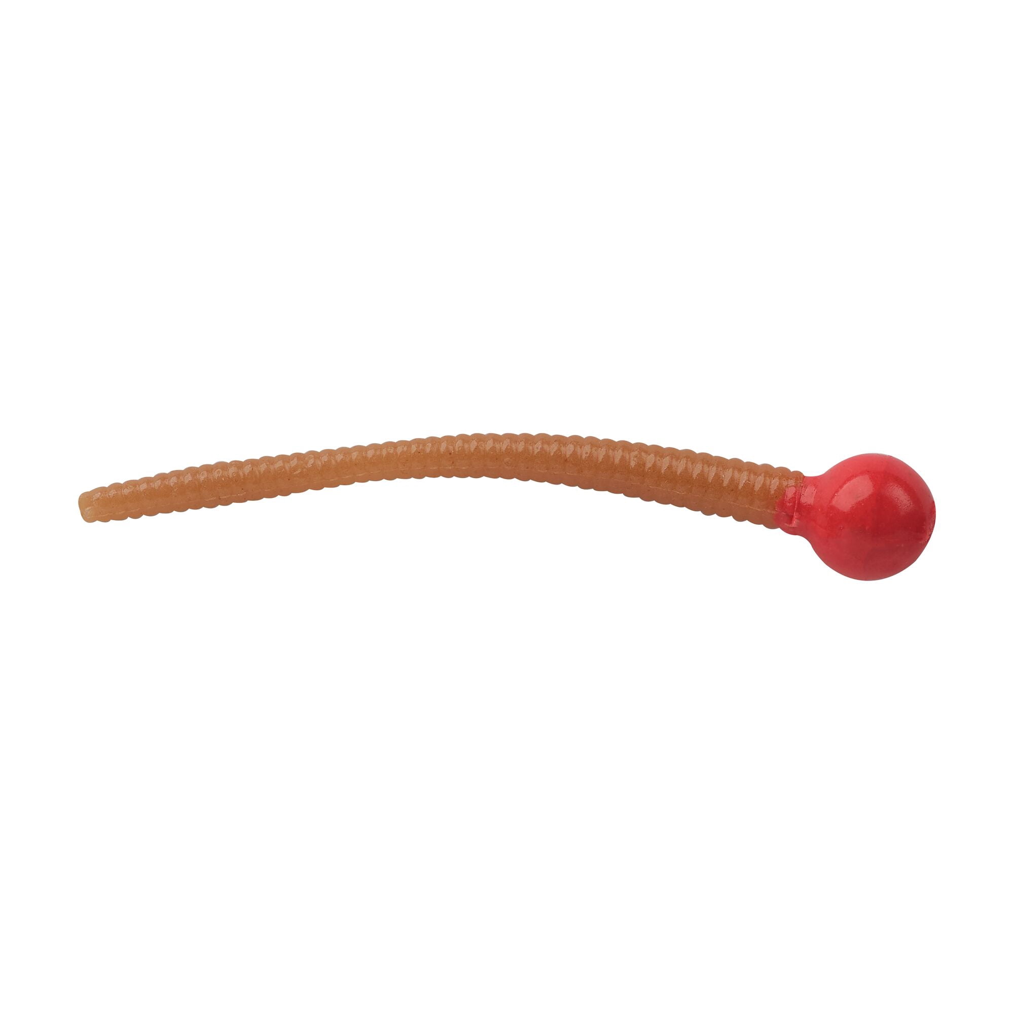 Berkley PowerBait® Floating Mice Tails, 2 in, Worms, Fluorescent Red/Natural (15 Count)