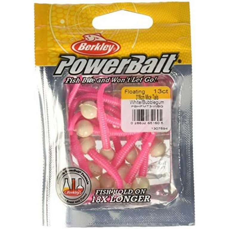 Berkley PowerBait 3 inch Floating Mice Tails 13ct CHOICE OF COLOR(S)~FREE  Ship