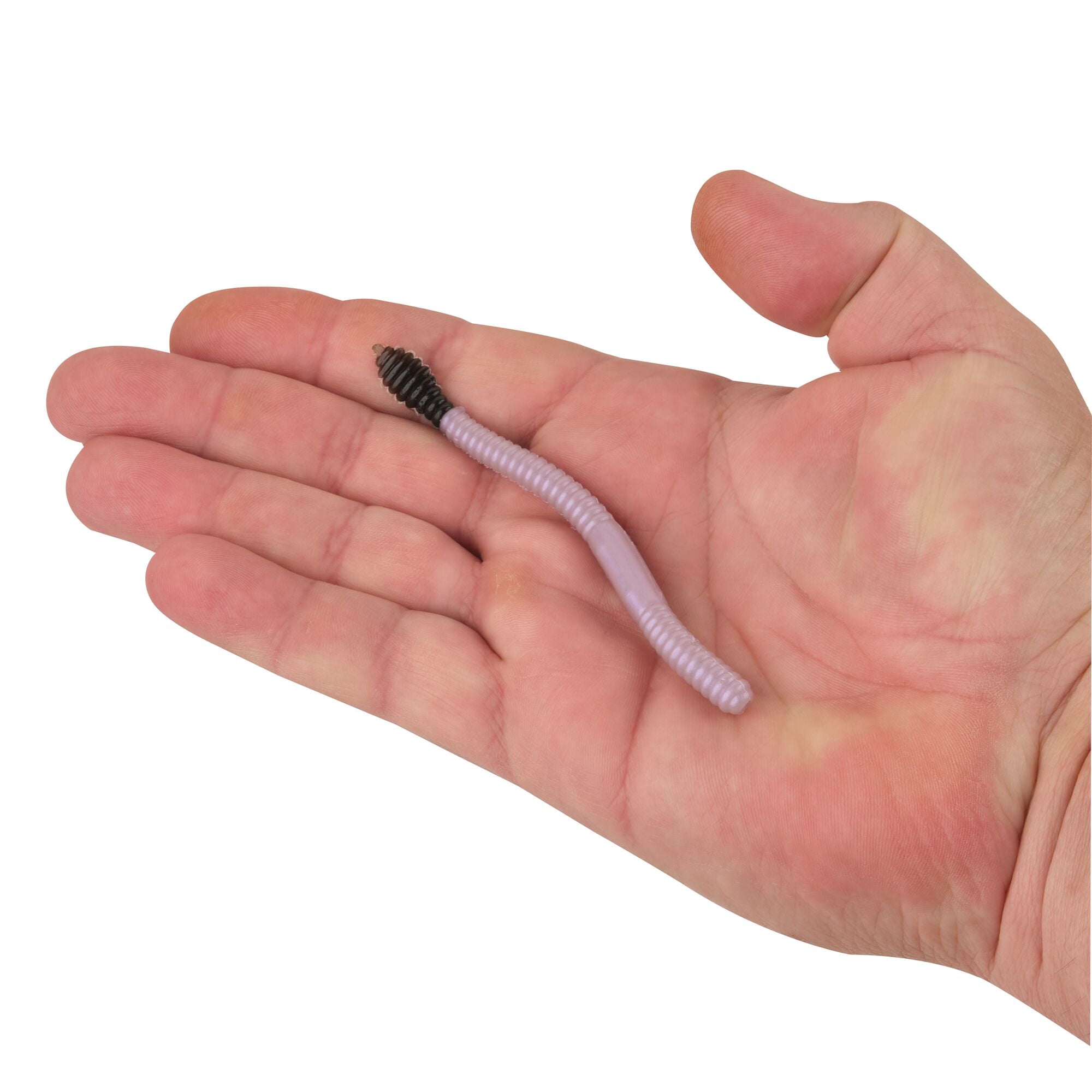 Berkley PowerBait® Floating Steelhead Worm, 4 in, Worms, Purple Nurple (13 Count)