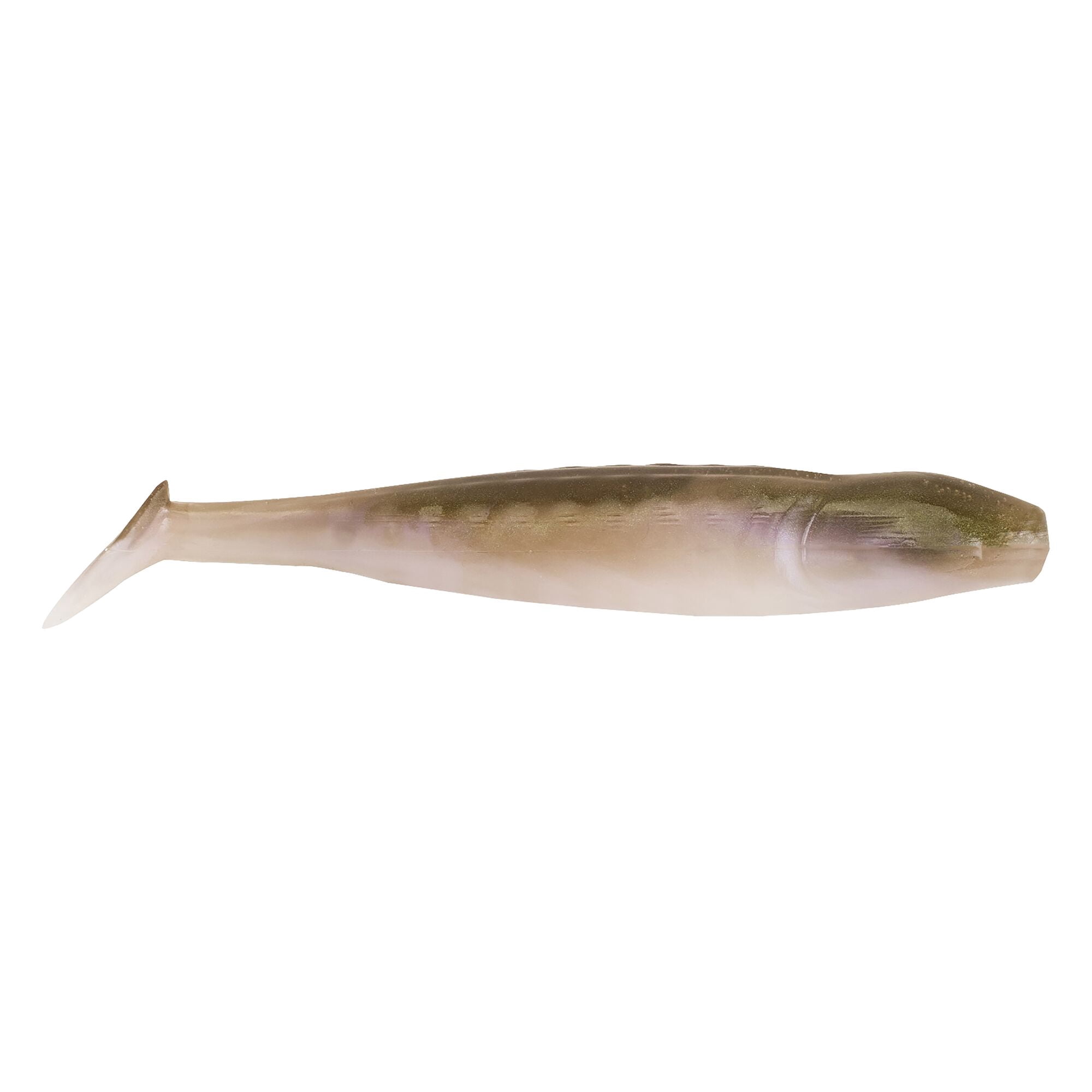 Berkley PowerBait® Grass Pig, 5 in, Fishing Swimbaits - Paddle Tail, Natural Shad