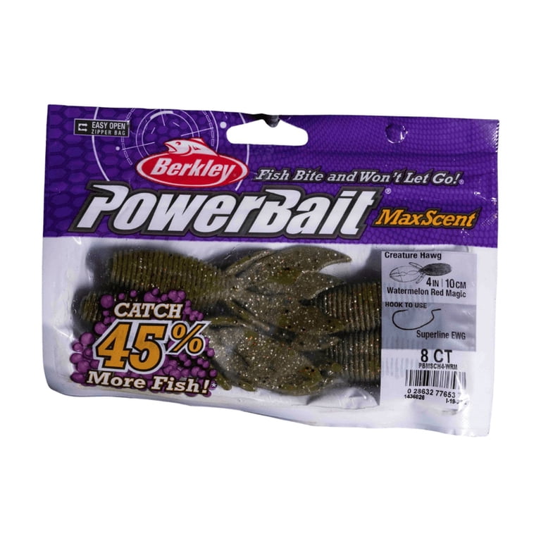 Berkley PowerBait® MaxScent Creature Hawg - Walmart.com