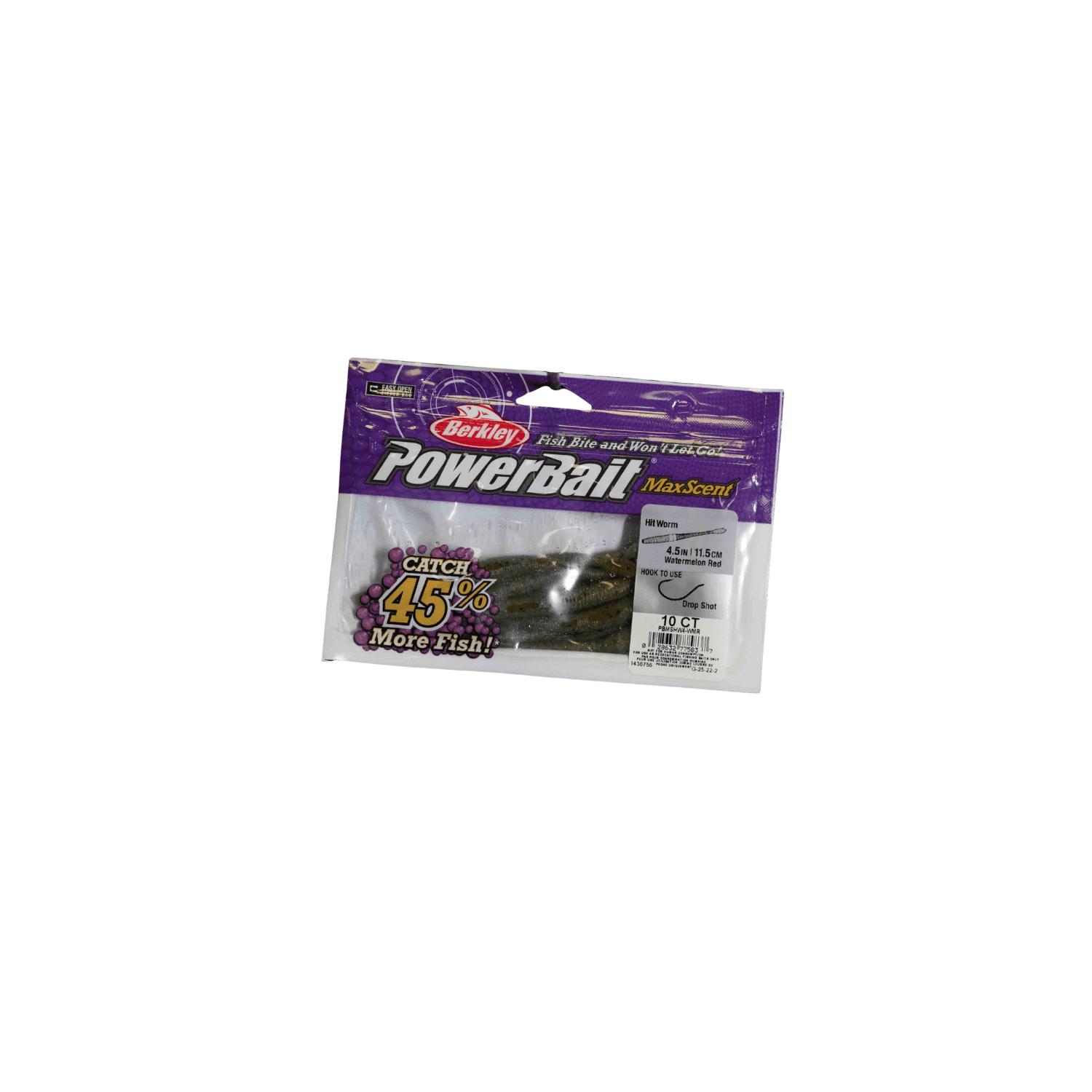 Berkley PowerBait MaxScent Hit Worm Soft Bait