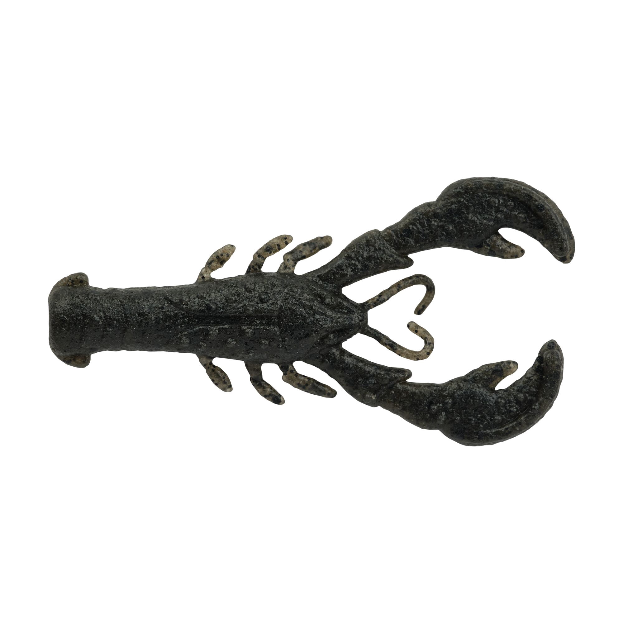 Berkley PowerBait® MaxScent Lil' Super Trooper, 2.5 in, Craws, Black Powder (8 Count)