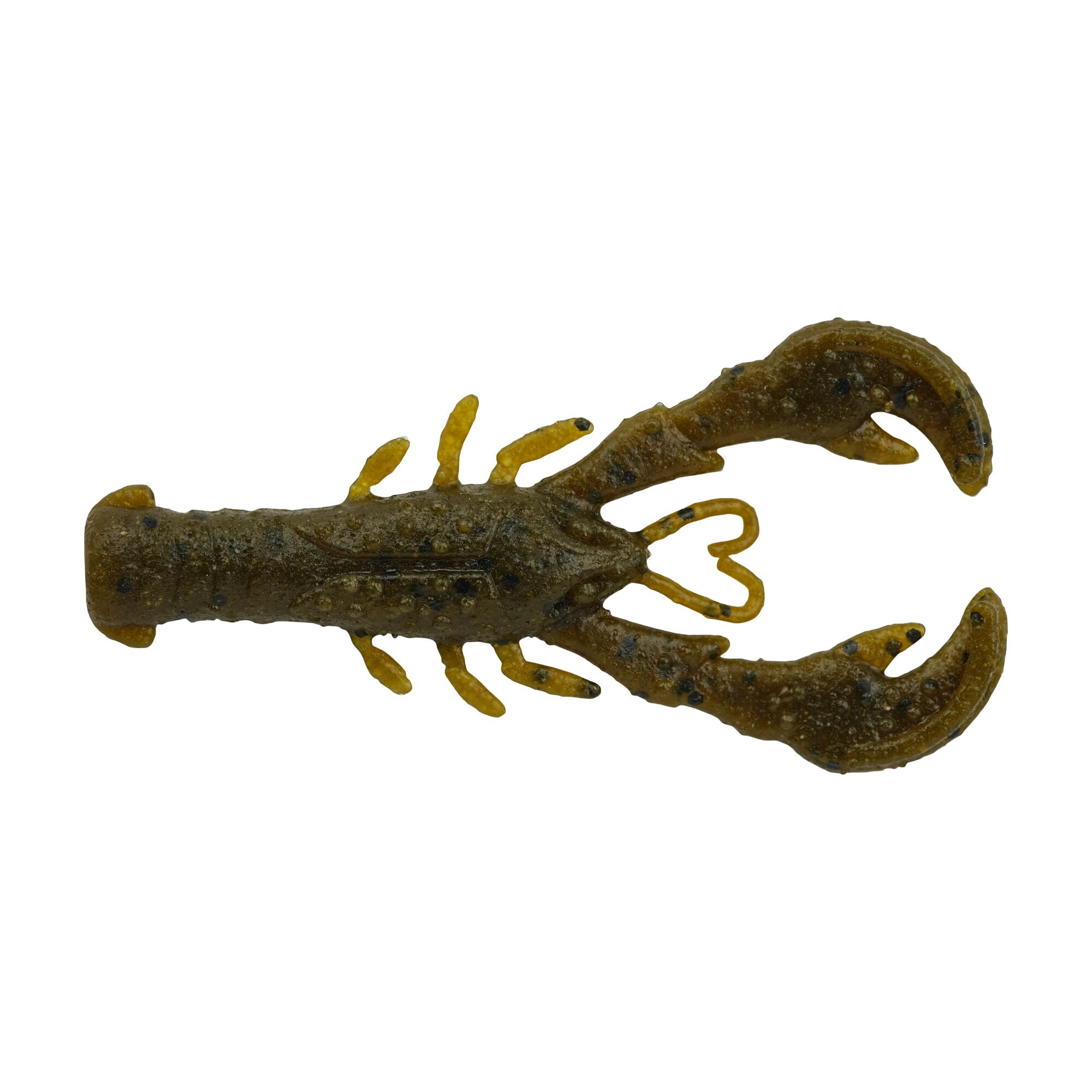 Berkley PowerBait® MaxScent Lil' Super Trooper, 2.5 in, Craws, Green Pumpkin (8-count)
