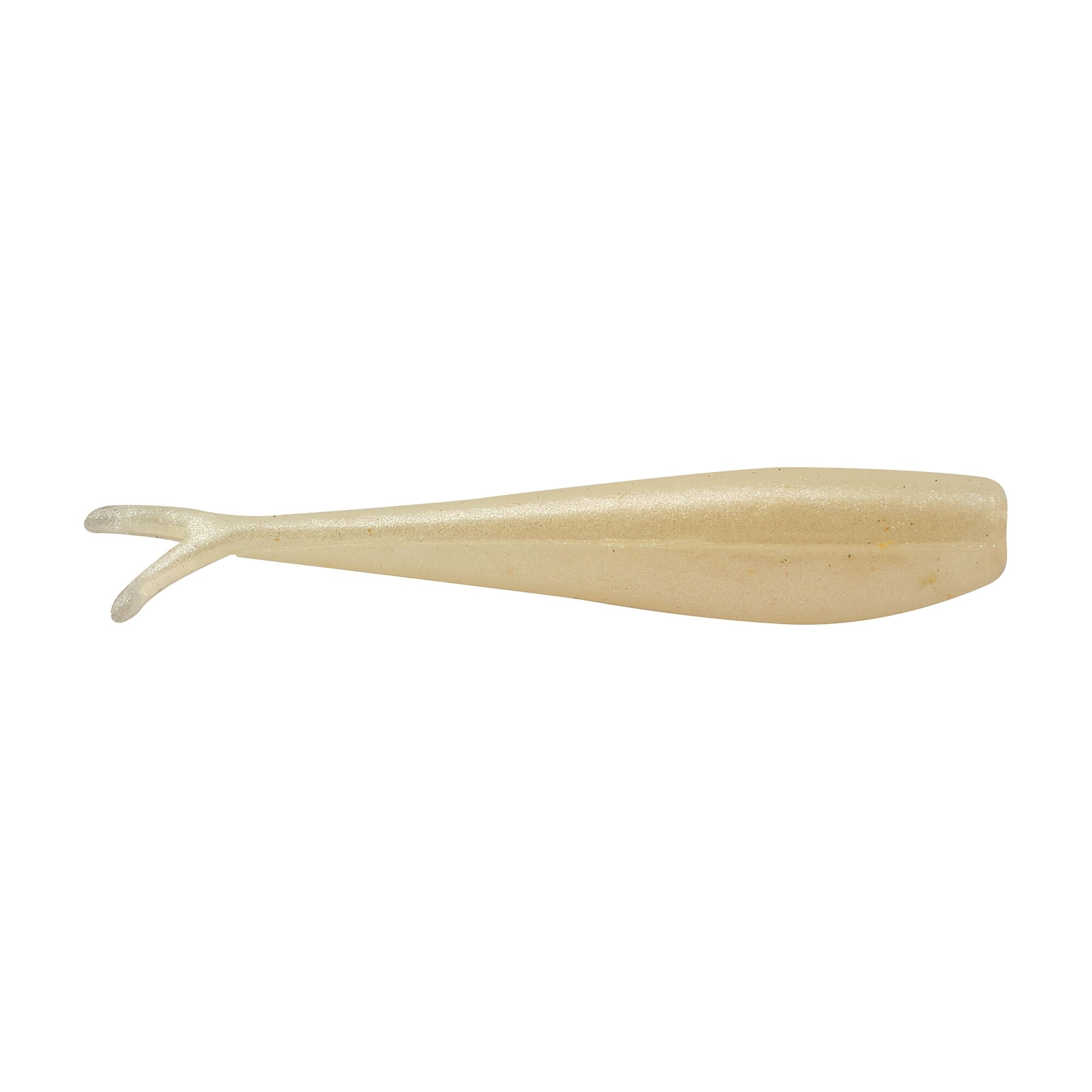 Berkley PowerBait® Minnow, 1 in, Pre-Rigged Baits, Pearl White (22 Count)
