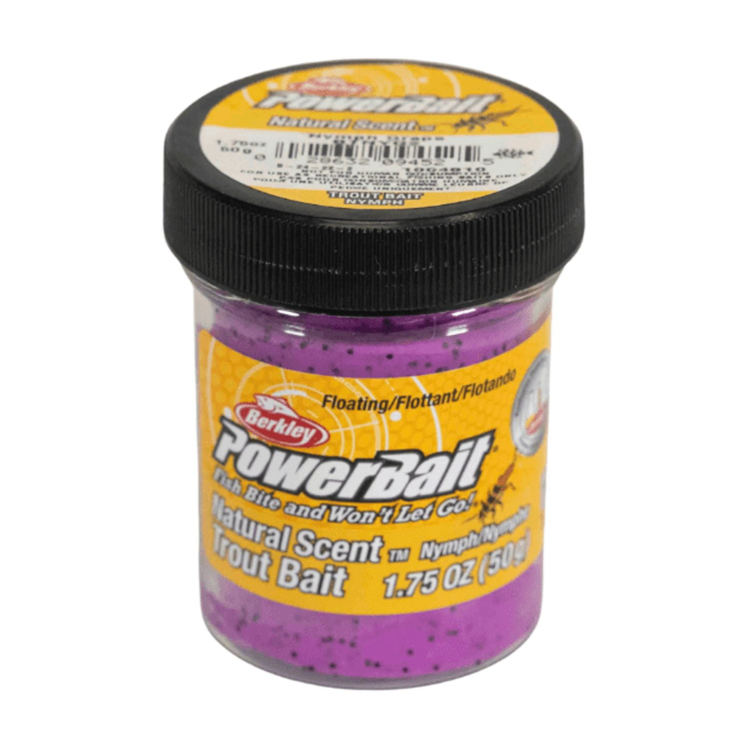 Berkley PowerBait Natural Scent Trout Fishing Dough Bait 1.75 oz