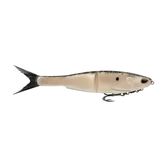 Berkley PowerBait® Nessie Fishing Bait, Burnt Bone, 9 in, Soft Swimbait