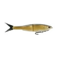 thumbnail image 1 of Berkley PowerBait® Nessie Fishing Bait, Gold Shad, 9 in, Soft Swimbait, 1 of 3