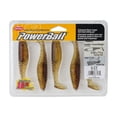 thumbnail image 1 of Berkley PowerBait® Paddlin' PowerStinger, 4.25 in, Swimbaits - Paddle Tail, Swamp Gas (5 Count), 1 of 3