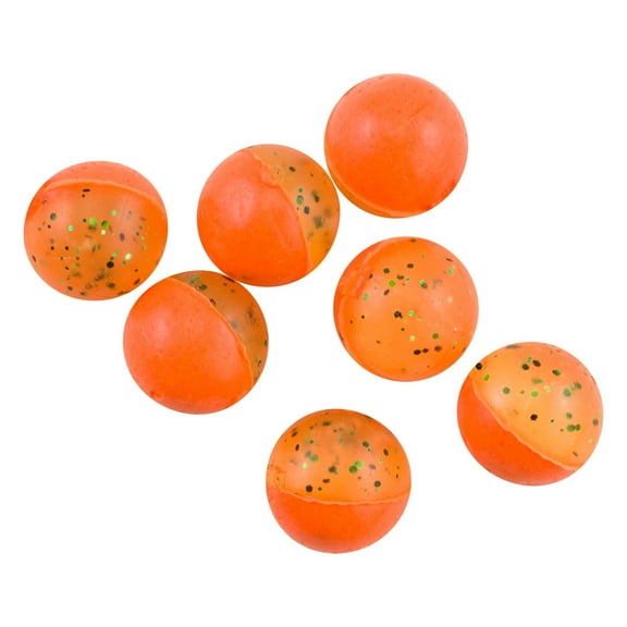 Berkley PowerBait Power Clear Eggs Floating Fishing Bait, Clear Green-Fl. Orange,