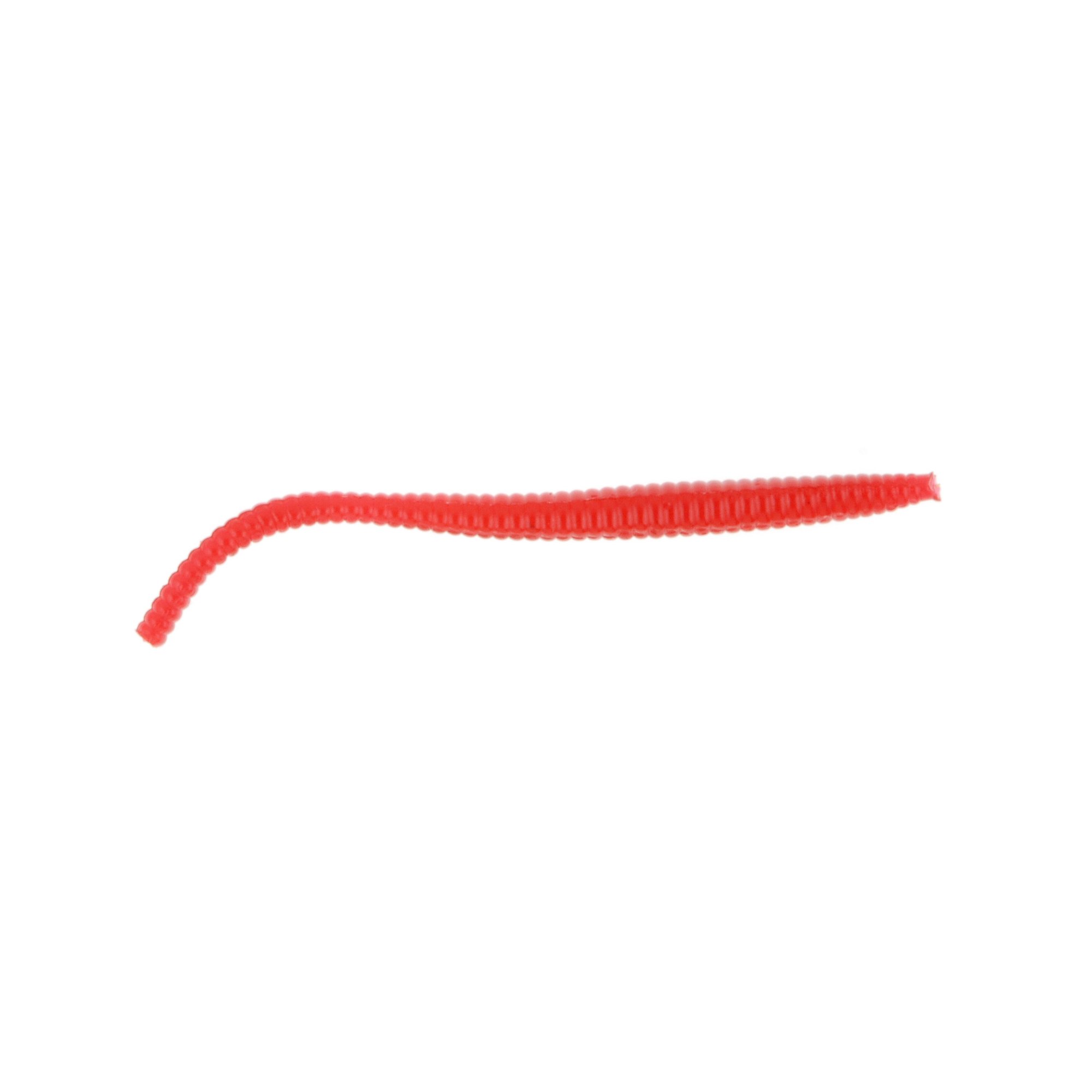 Lunkerhunt 2 Inch River Worm Soft Plastic Bait - 8 Pack For Bass, Trout, Panfish
