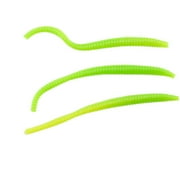 Berkley PowerBait Power Floating Trout Worm Fishing Bait, Green Chartreuse, 3in | 8cm
