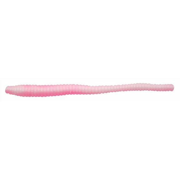 Berkley PowerBait Power Floating Trout Worm Fishing Bait, Pink Shad, 3in | 8cm