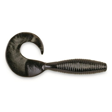 Berkley PowerBait Power Grubs Fishing Bait, Black