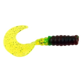 Berkley PowerBait Power Grubs Fishing Bait, Christmas Lights