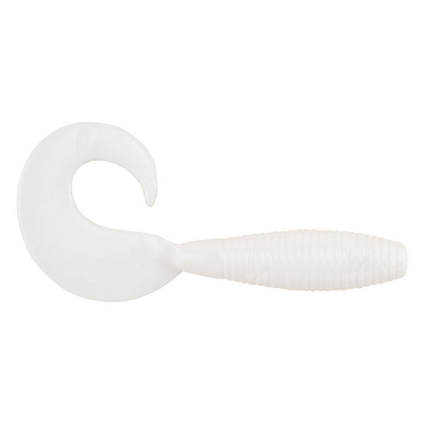 Berkley PowerBait Power Grubs Fishing Bait, White