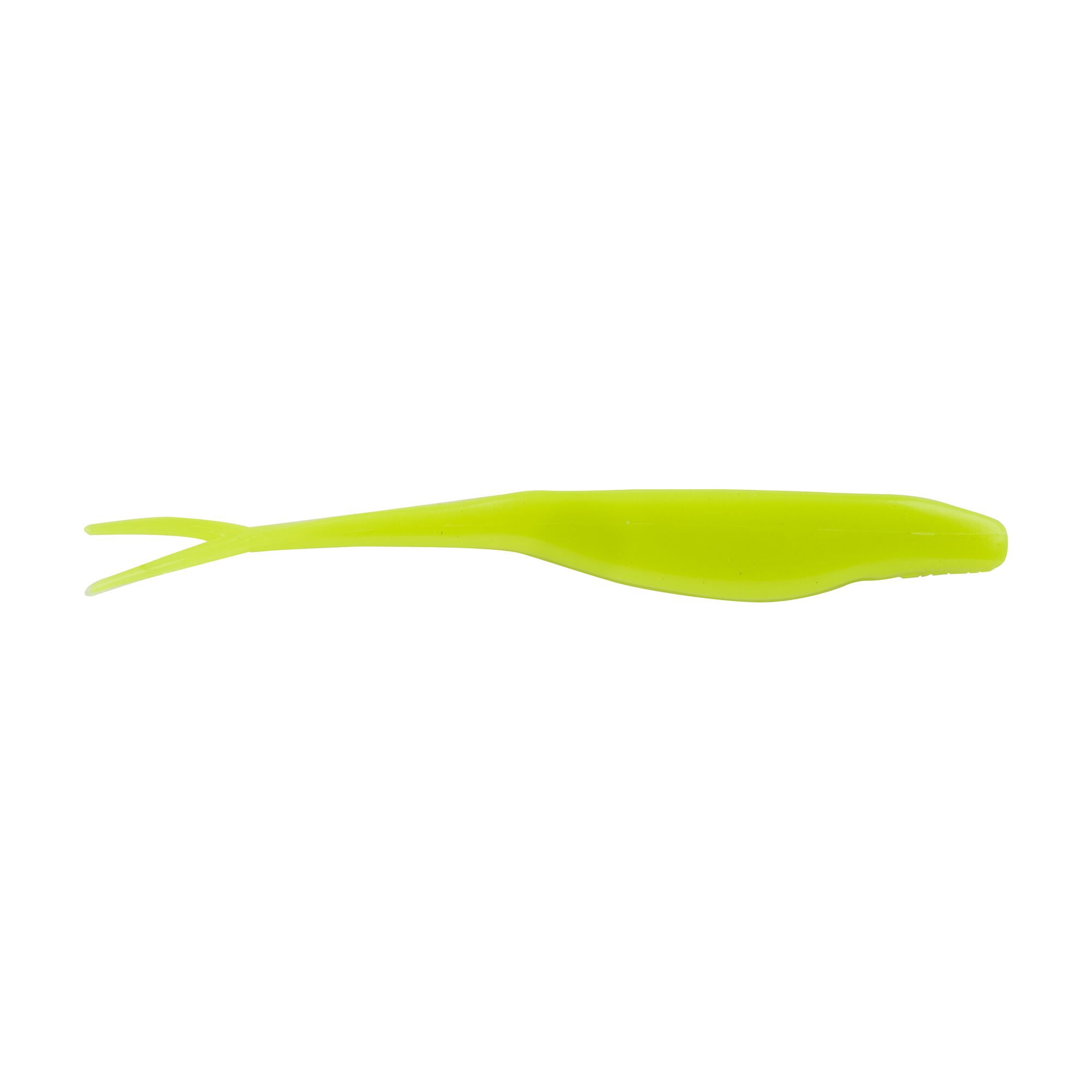 Berkley PowerBait® Power® Jerk Shad, 5 in, Minnows, Chartreuse (10 Count)
