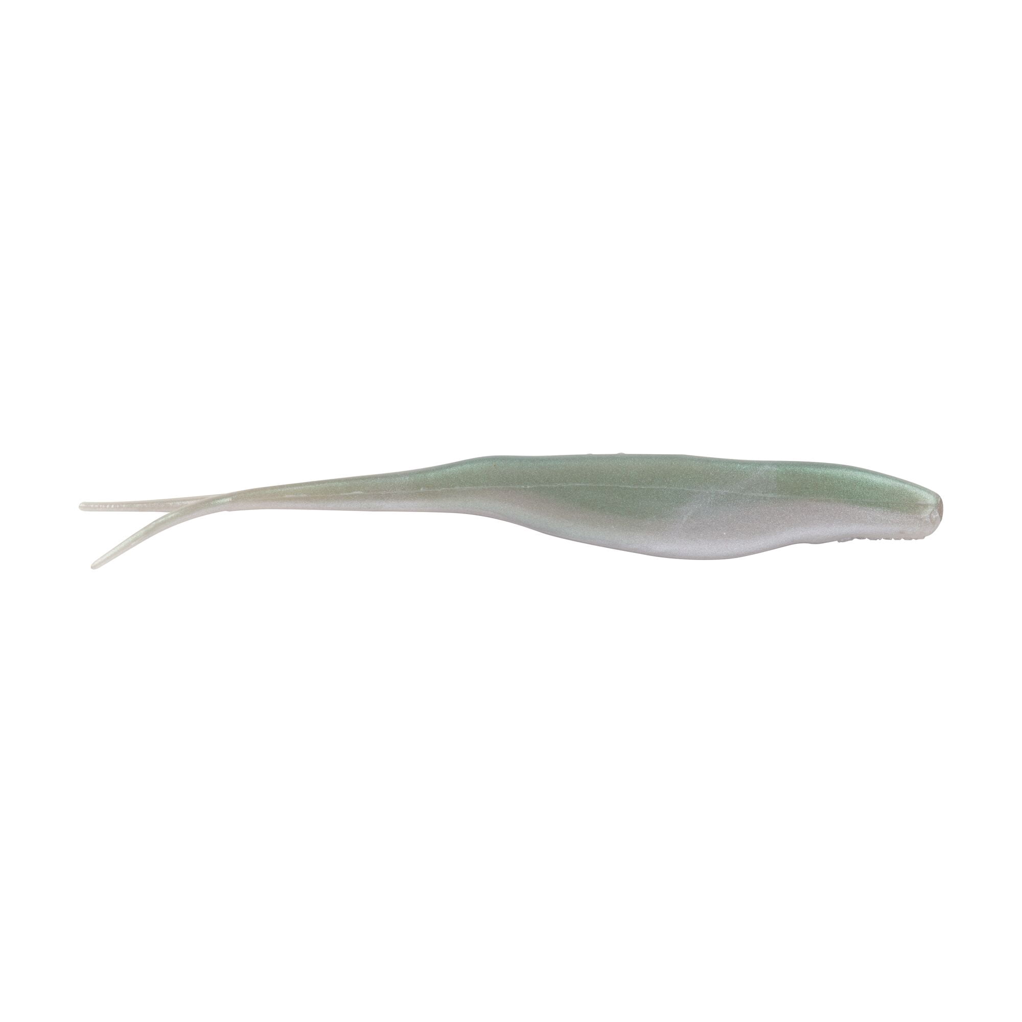 Berkley PowerBait® Power® Jerk Shad, 5 in, Minnows, Green Albino (10 Count)