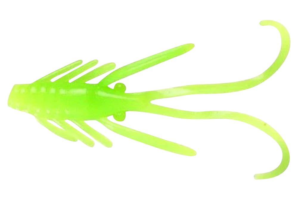Berkley Powerbait Power Nymph, 1", 12 Pack, Green Chartreuse - PBHPN1-GCH