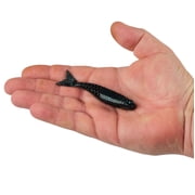 Berkley PowerBait® PowerStinger, 3.5 in, Minnows, Black Blue Fleck (7 Count)