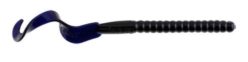 Berkley PowerBait® Power Worm Fishing Bait, Black Grape, 7in
