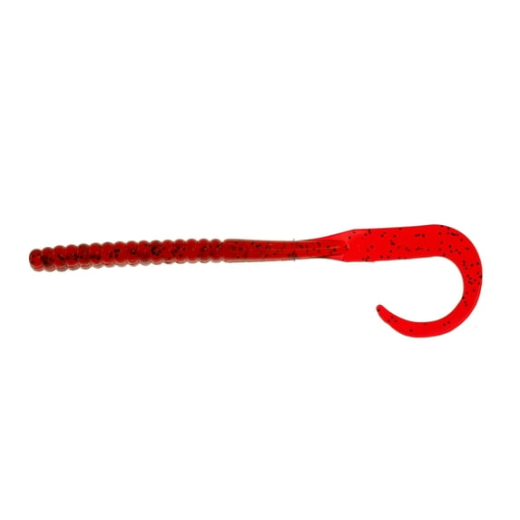 Berkley PowerBait® Power Worm Fishing Bait, Cherryseed, 10in