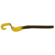 Berkley PowerBait® Power Worm Fishing Bait, Green Pumpkin, 7in