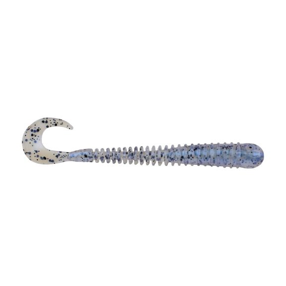 Berkley PowerBait® Rib Worm, 4 in, Worms, Oyster Shell (10 Count)