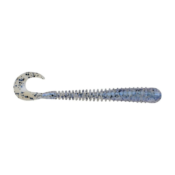 Berkley PowerBait Rib Worm Fishing Bait, Oyster Shell, 4in