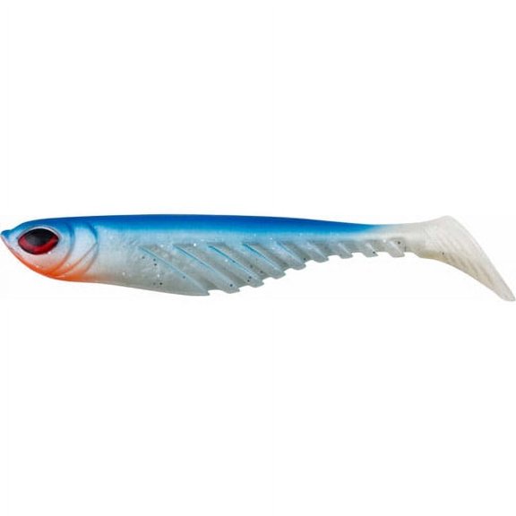 Berkley PowerBait Ripple Shad Fishing Bait, Blue Silver, 2in | 5cm